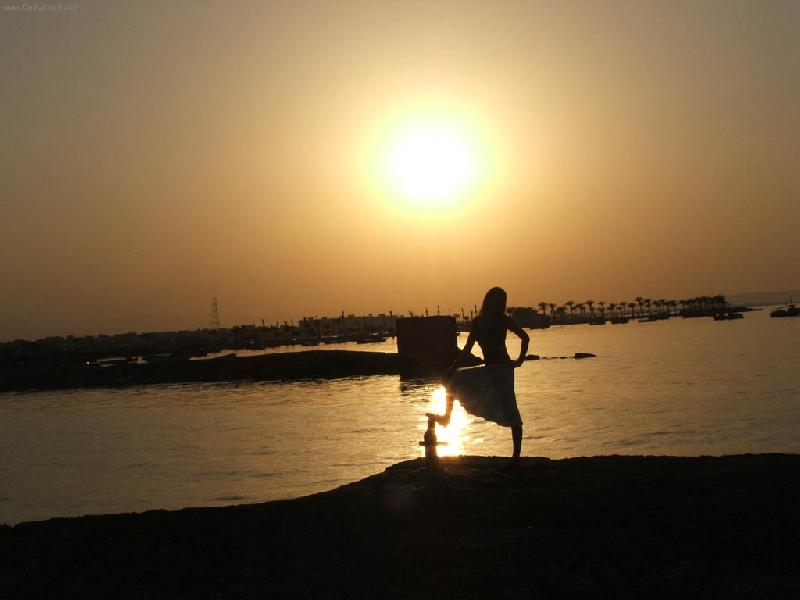 Foto: západ slunce
