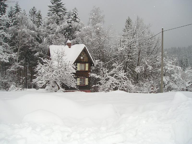 Foto: perníková chaloupka-vzpomínka na zimu