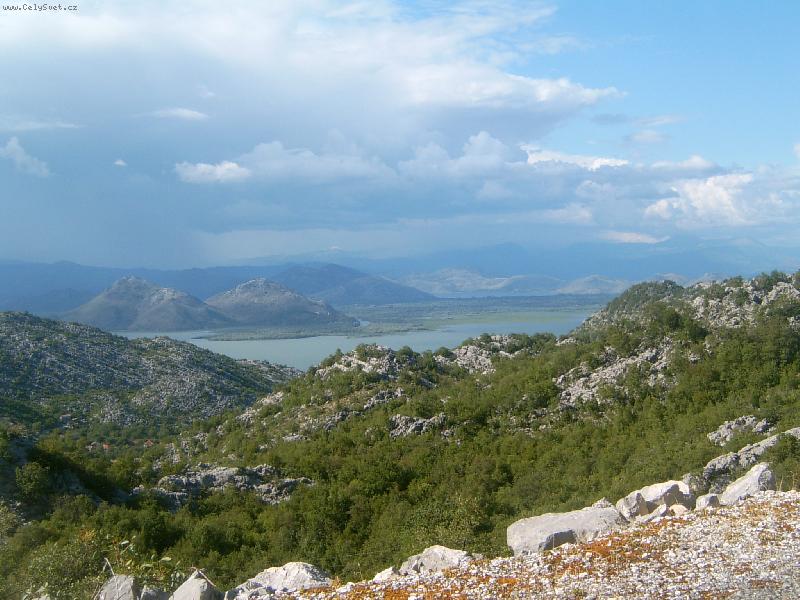 Foto: Výhled na skadarske jezero
