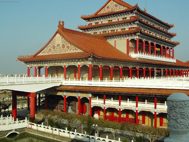 Foto: komplex chrámů u města Tainan  ( Taiwan )