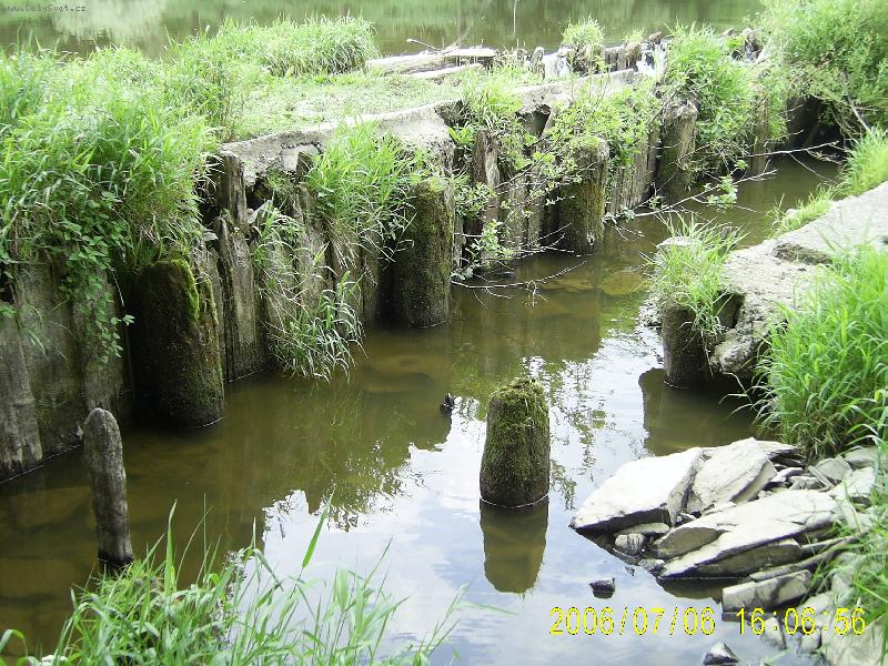 Foto: Starý dolanský jez-svědek starých časů