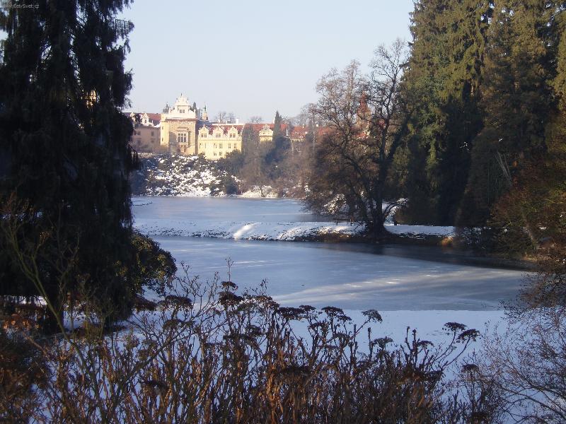 Foto: Průhonický park v zimě