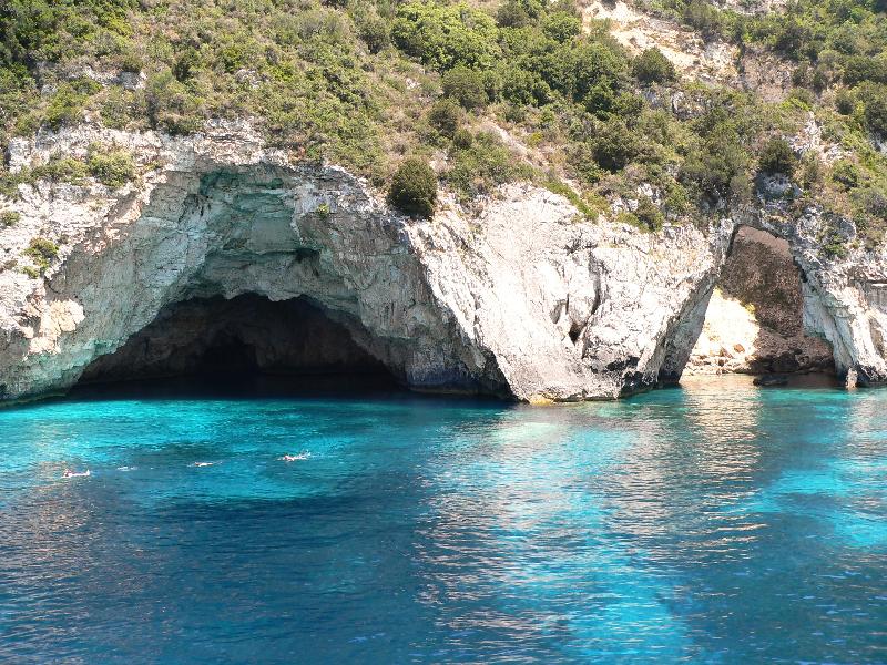 Foto: Jeskyně na Paxosu-Krásy Řecka