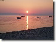 východ slunce na poloostrovem