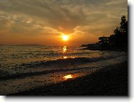 Západ slunce -Gradac
