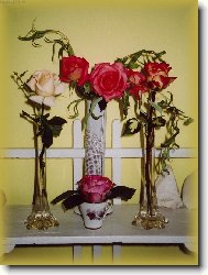 Zátiší s růžemi