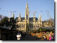 Vídeň-Radnice a předvánoční trhy