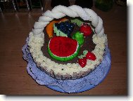 Dort - ovocný košík