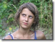 střeštěná lucka na chvilku vážná...