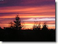 Hořící obloha-červánky