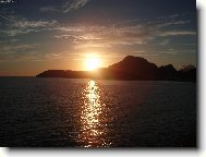 Západ slunce nad Sutomore