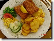 Smažené filé s oblohou