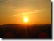 Fulnecký západ slunce