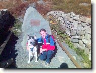 Kelly s Nikčou na Lysé hoře