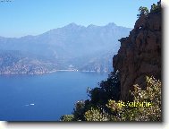 Korsika - skály Calange