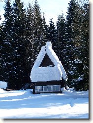 sněhová chaloupka