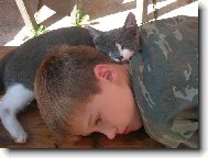 Kocourek Pišta a Honzík