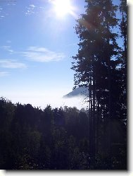 Ráno na Broumovkách