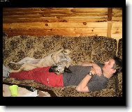 Po velmi dlouhé procházce :)