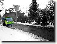 Smutné zelené auto