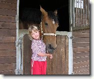 Dítě a kůň - důvěra