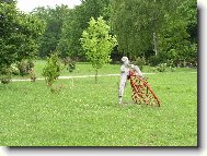 cyklista z Častolovického zámku