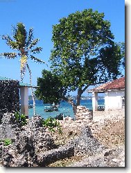 vesnice na ostrůvku