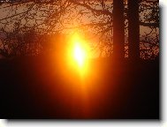 Jakou barvu má západ slunce?