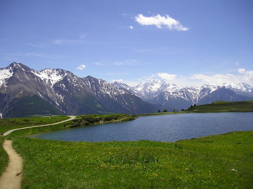 Foto: alpské jezero