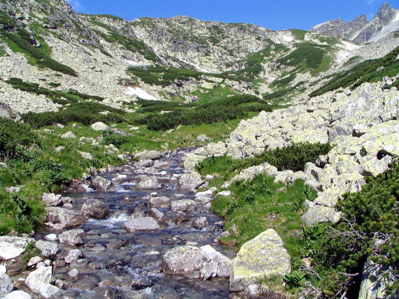 Foto: horská bystřina