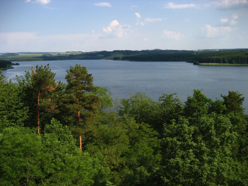 Foto: vodní nádrž Želivka