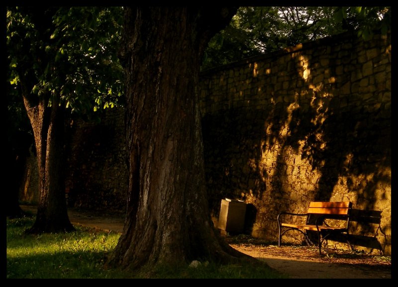 Foto: Lavička na výsluní:)